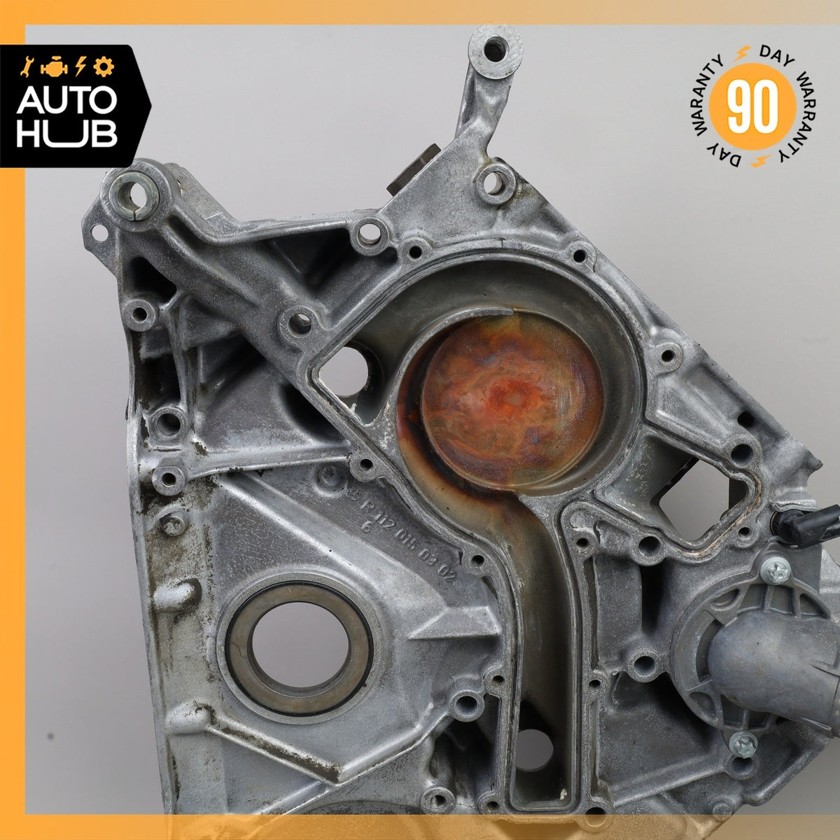 99-06 Mercedes W210 E430 E500 CLK500 Engine Motor Timing Cover OEM - photo 7