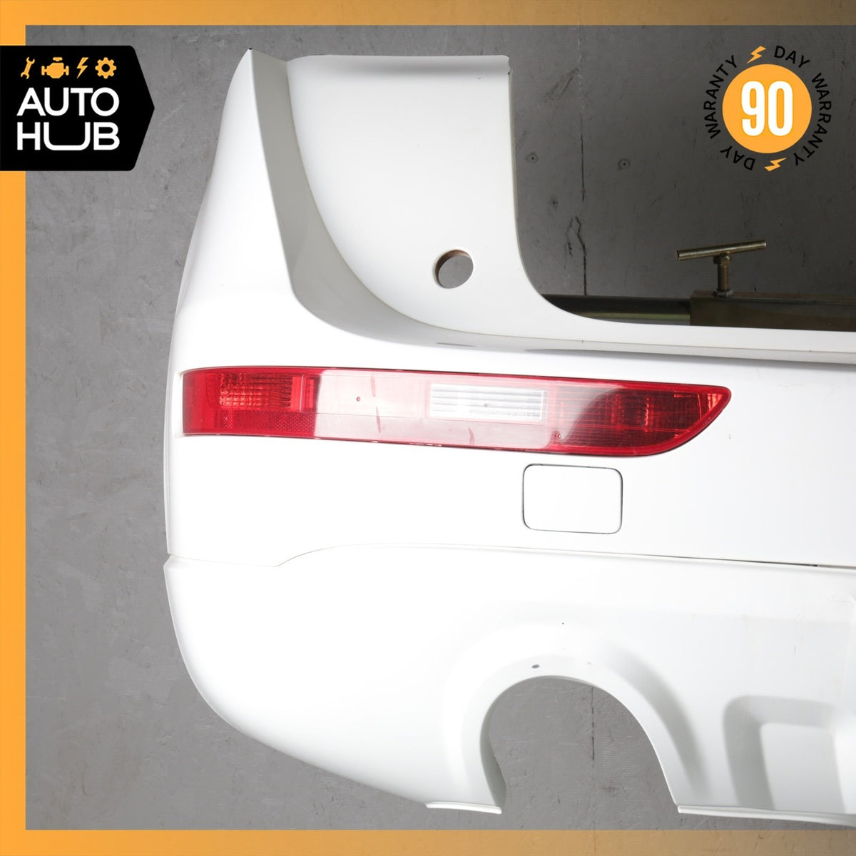 09-17 Audi 8R Q5 Rear Bumper Cover Assembly White OEM - photo 6