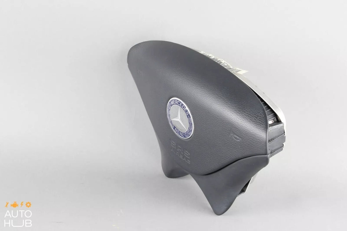 01-04 Mercedes R170 SLK320 SL500 Driver Steering Wheel Air Bag Airbag Black OEM - photo 8