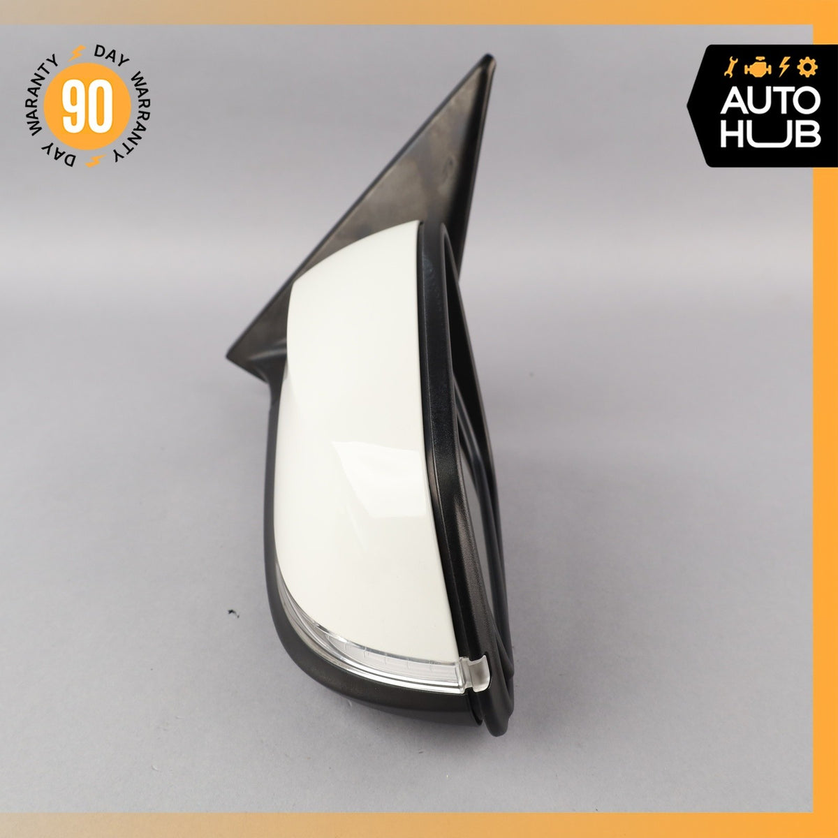 13-15 BMW E84 X1 Left Driver Side Rear View Door Mirror White OEM 48k - photo 13