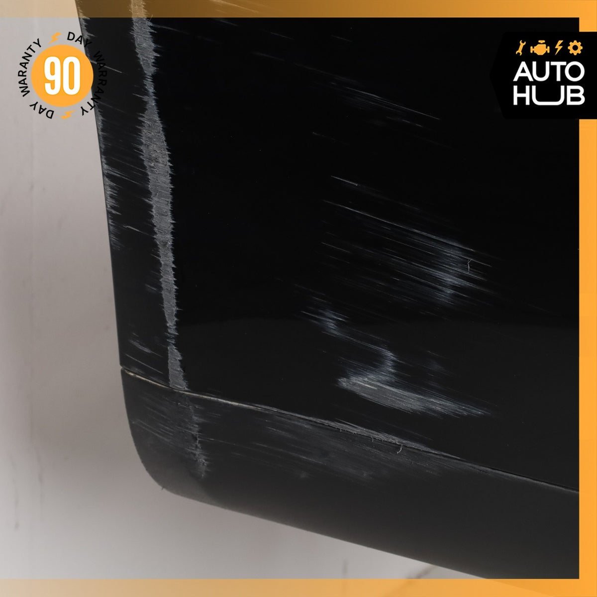 14-16 Porsche Panamera 970 Rear Bumper Cover Black OEM - photo 4
