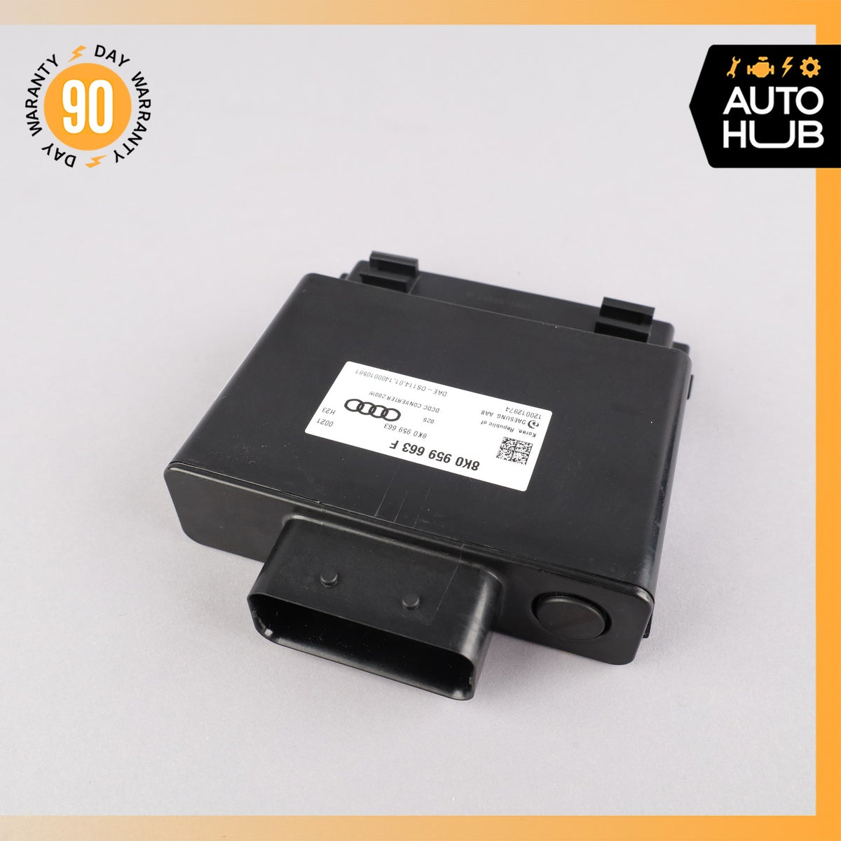 Audi C7 A6 S6 Battery Voltage Stabilizer Control Module 8K0959663F OEM - photo 2