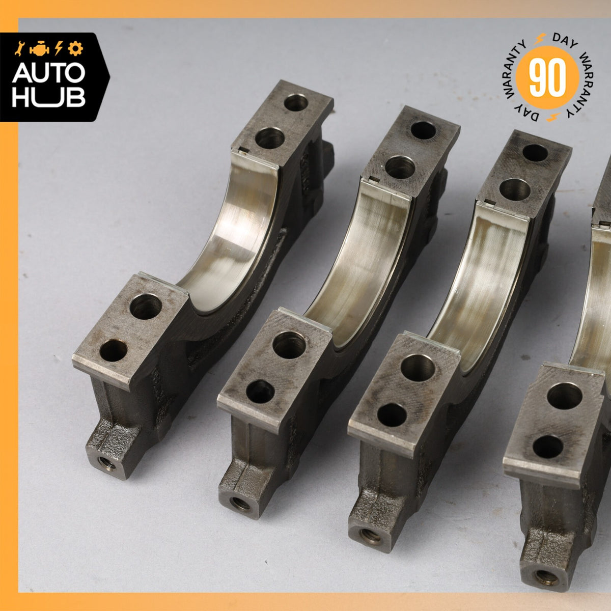 11-20  Mercedes W218 CLS550 SL550 M278 Crankshaft Main Holder Bracket Set OEM - photo 8