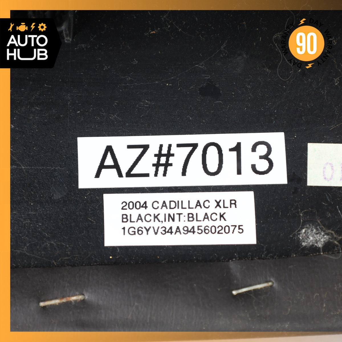 04-08 Cadillac XLR A Pillar Panel Trim Cover Left Driver Side Black 10349475 OEM - photo 12