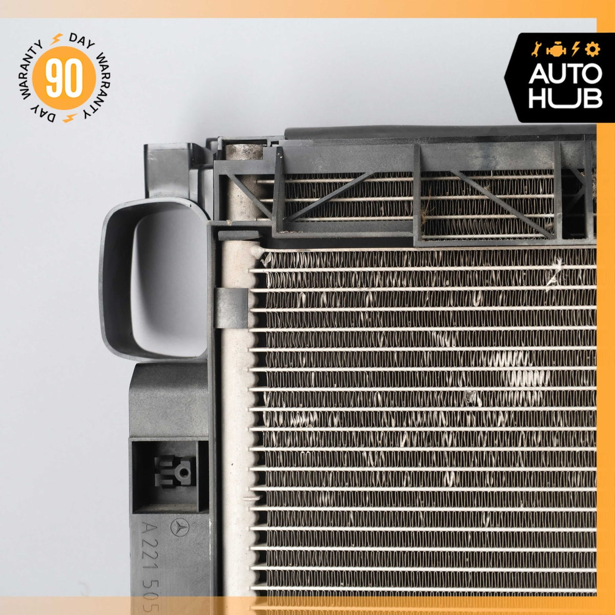 10-14 Mercedes W221 S550 CL600 Engine Cooling Gearbox Radiator A/C Condenser OEM - photo 10