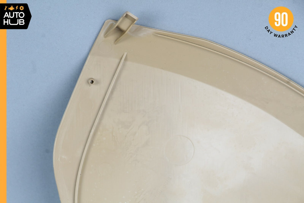 03-09 Mercedes W211 E320 E500 Left Side Dashboard Trim Cover Panel Beige OEM - photo 7