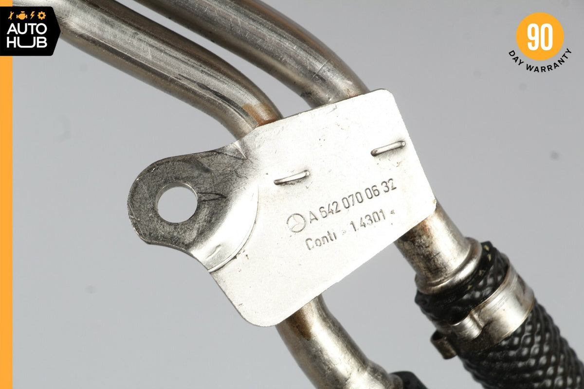 07-09 Mercedes W211 E320 Bluetec Diesel CDI Fuel Line Pressure Return 6420700632 - photo 7