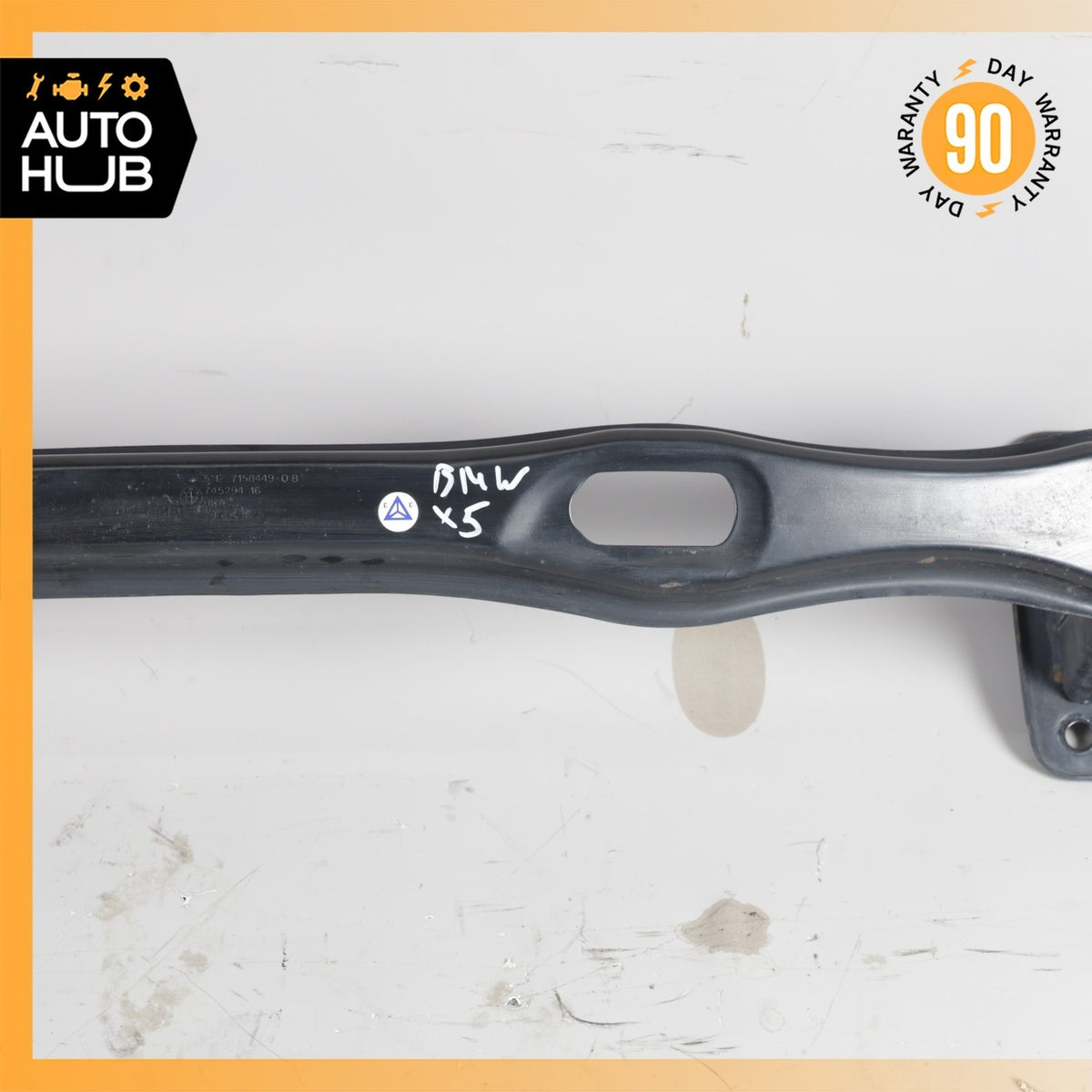 07-14 BMW E70 X5 X6 Rear Bumper Reinforcement Impact Bar OEM - photo 4