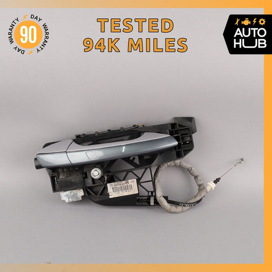 07-13 Mercedes W221 S550 S600 Rear Right Exterior Door Handle Keyless Go OEM - photo 1