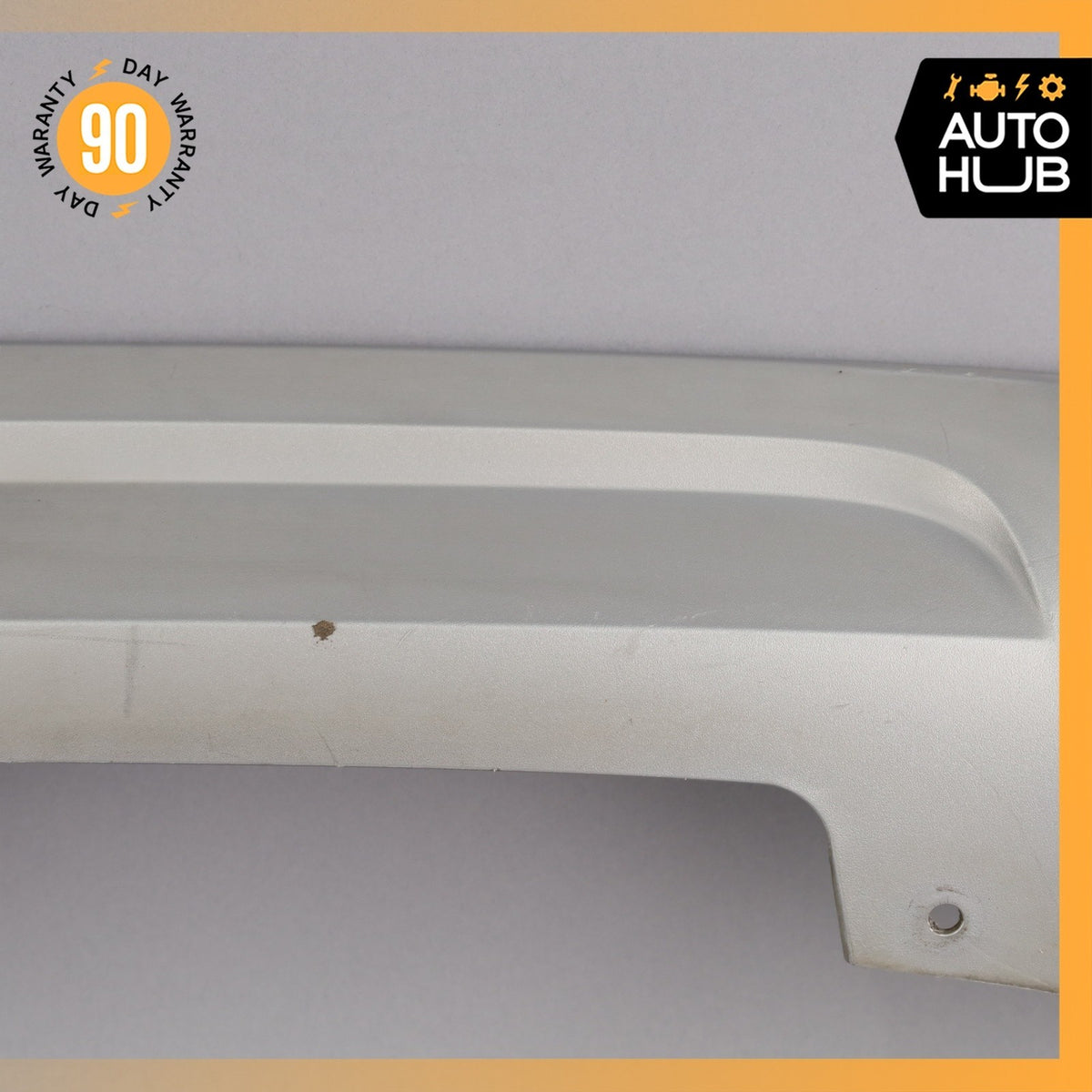 13-15 BMW E84 X1 Rear Bumper Skid Plate Diffuser Cover Panel OEM - photo 7