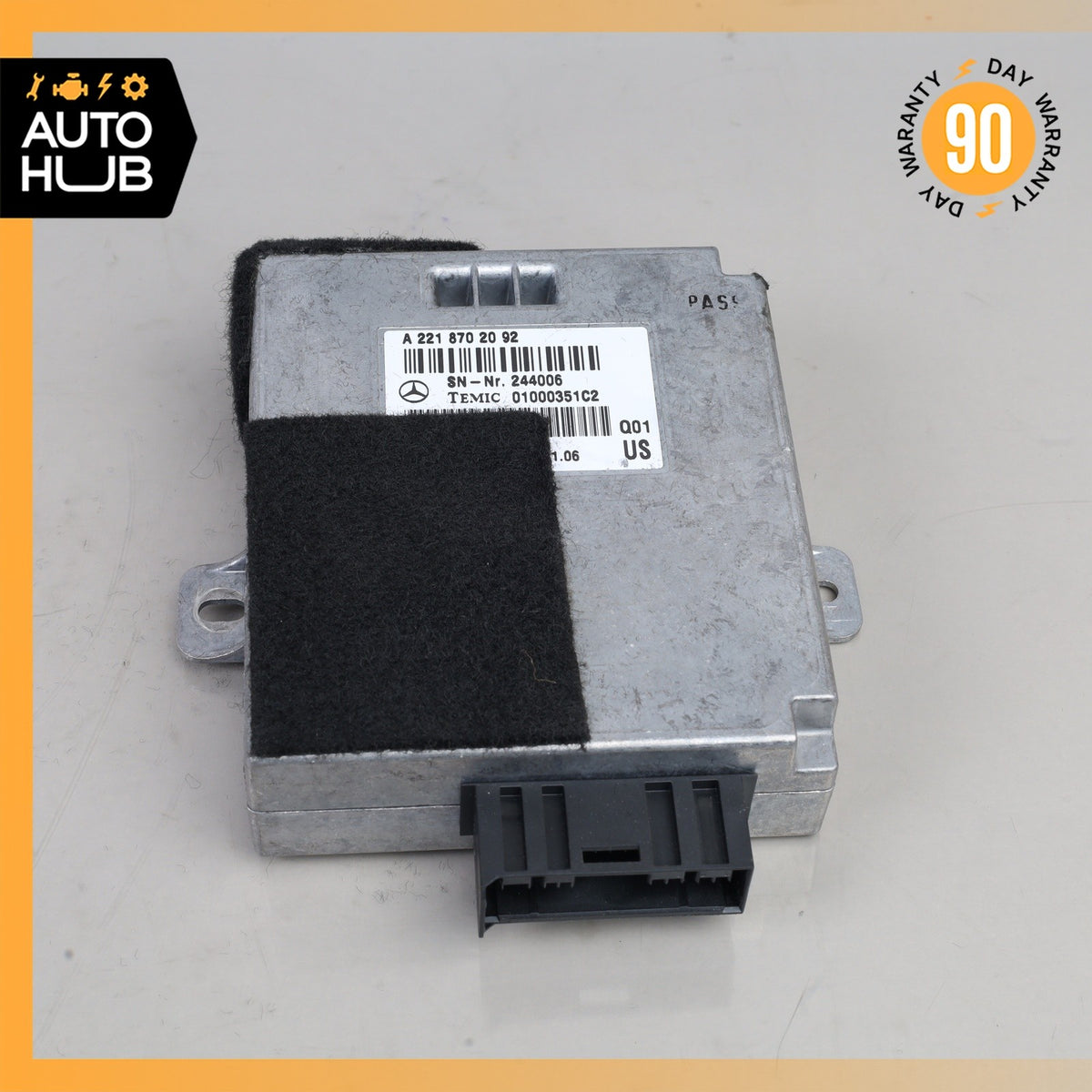 07-14 Mercedes W221 S600 CL550 Voice Language Communication Control Module OEM - photo 3