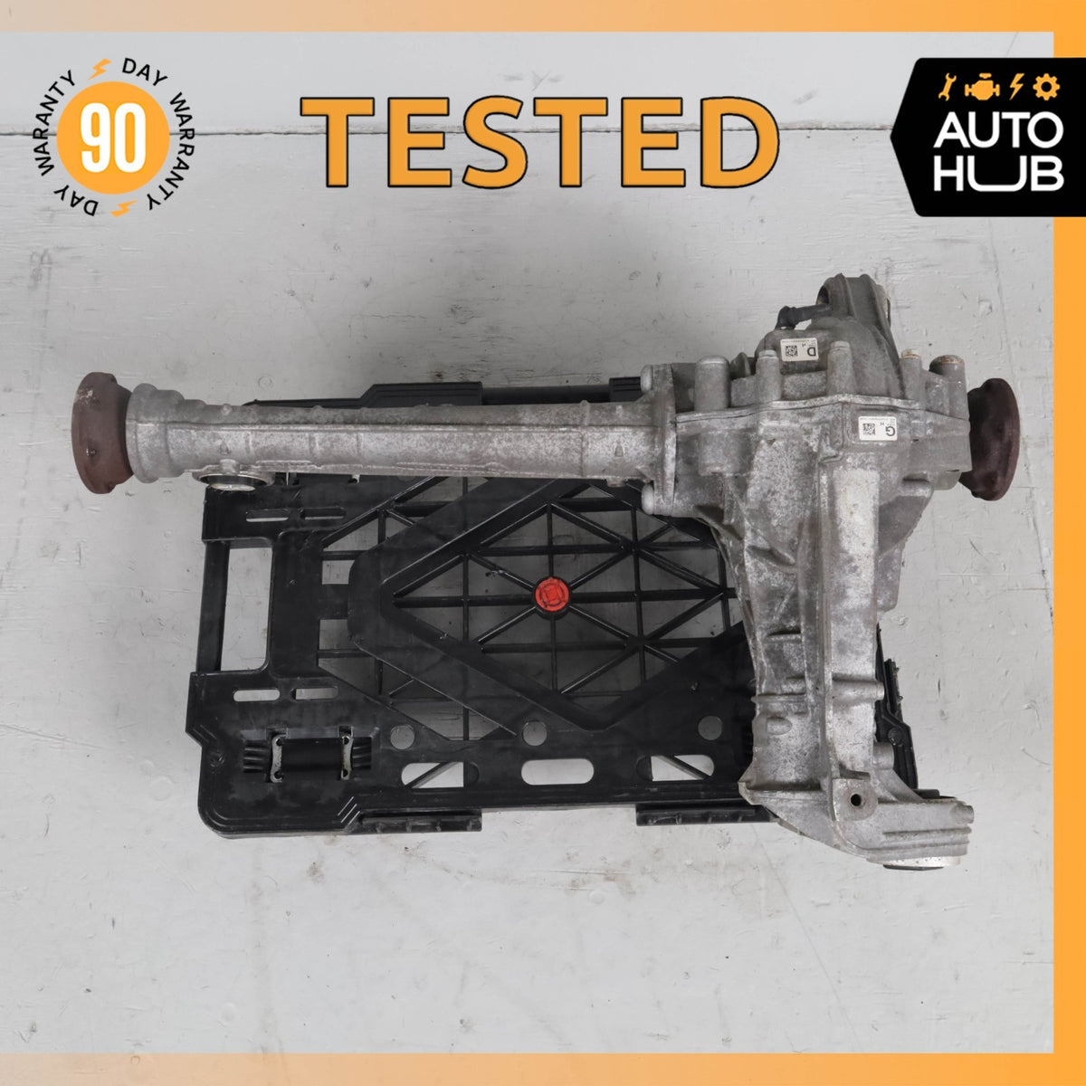 15-18 Porsche Cayenne 958 Turbo Front Differential Axle Carrier Diff OEM - photo 1