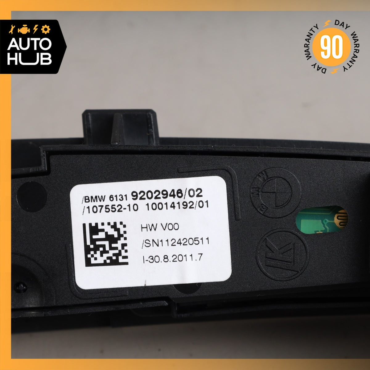 09-19 BMW F10 550i 640i Center Console Switch Control Panel 61319267890 OEM - photo 11
