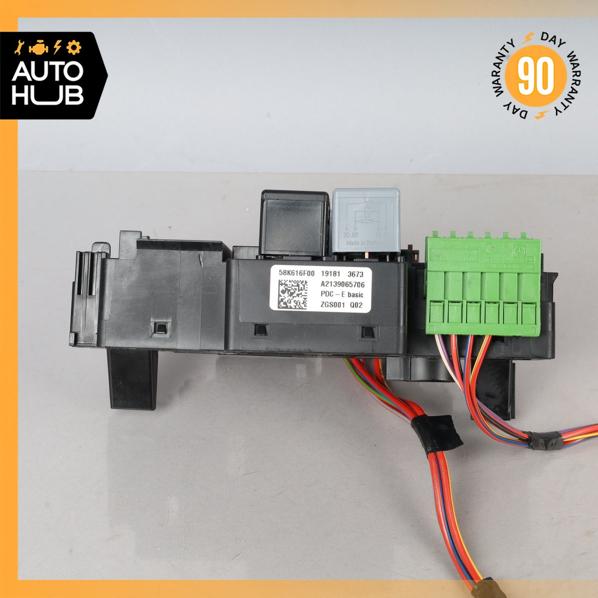 17-23 Mercedes W205 C300 E300 GLC300 Front Engine Fuse Box Relay OEM - photo 8