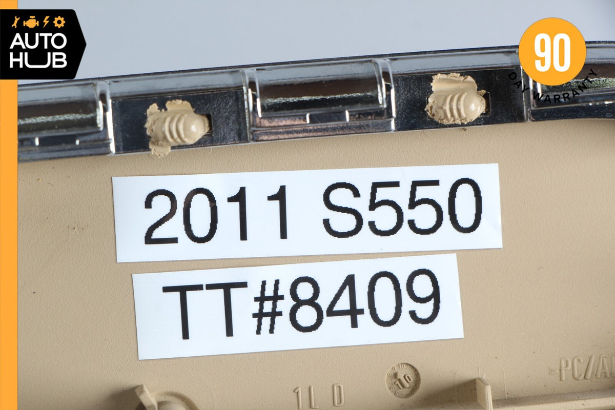 10-13 Mercedes W221 S550 S450 Rear Left Side Interior Door Handle Beige OEM - photo 10