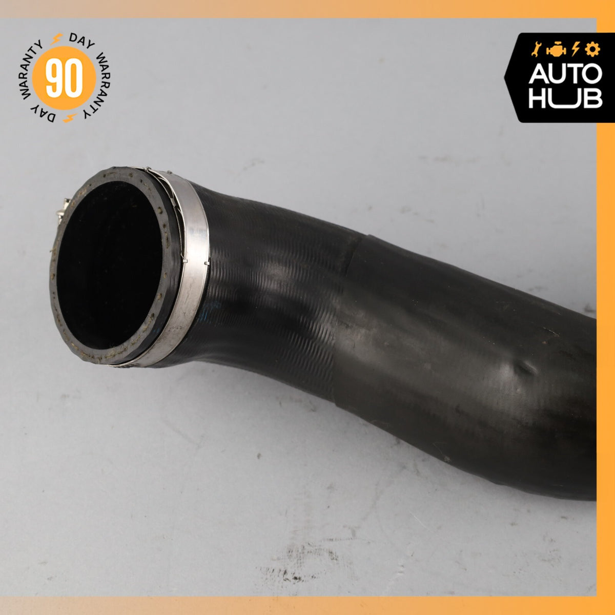 03-12 Bentley Continental Flying Spur 6.0L Left Side Intercooler Hose Pipe OEM - photo 2