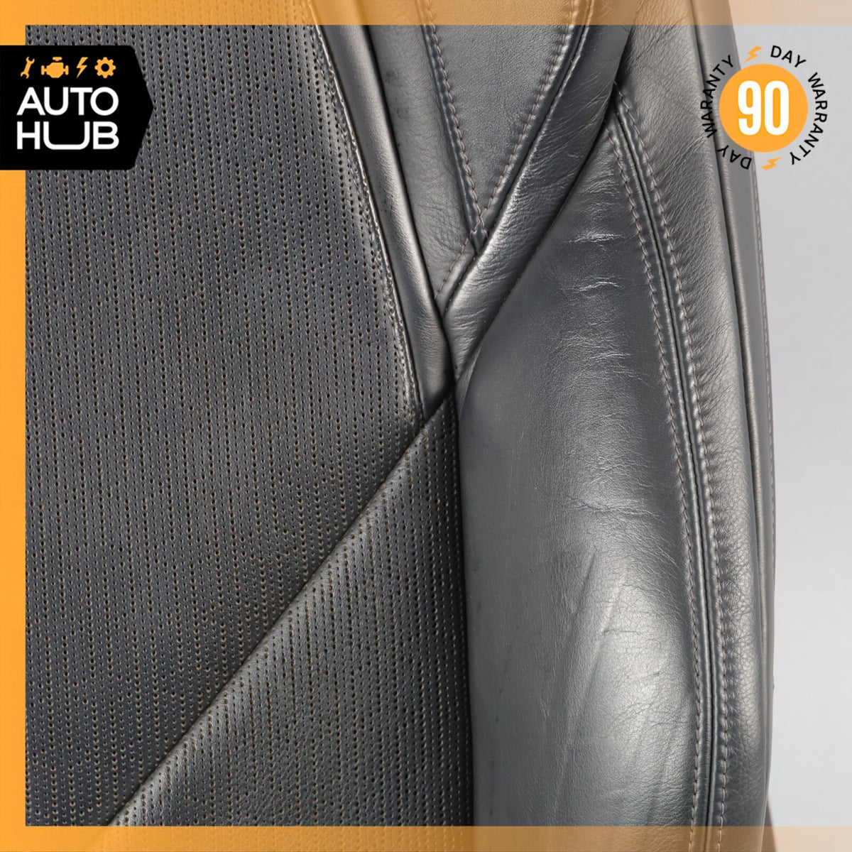 20-22 KARMA Revero GT GTS Front Right Side Top Upper Seat Cushion Black OEM 11k - photo 8