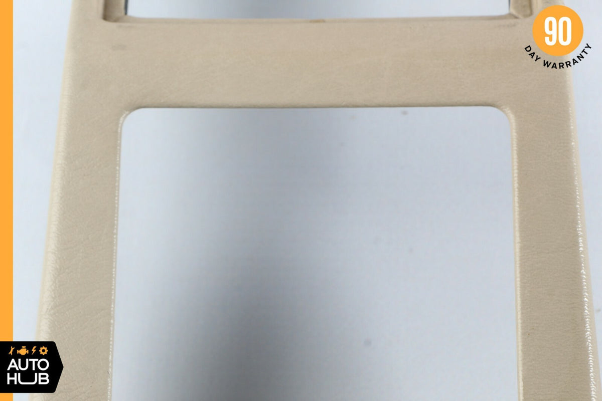90-02 Mercedes R129 SL500 SL600 Upper Center Console Trim Beige OEM - photo 5