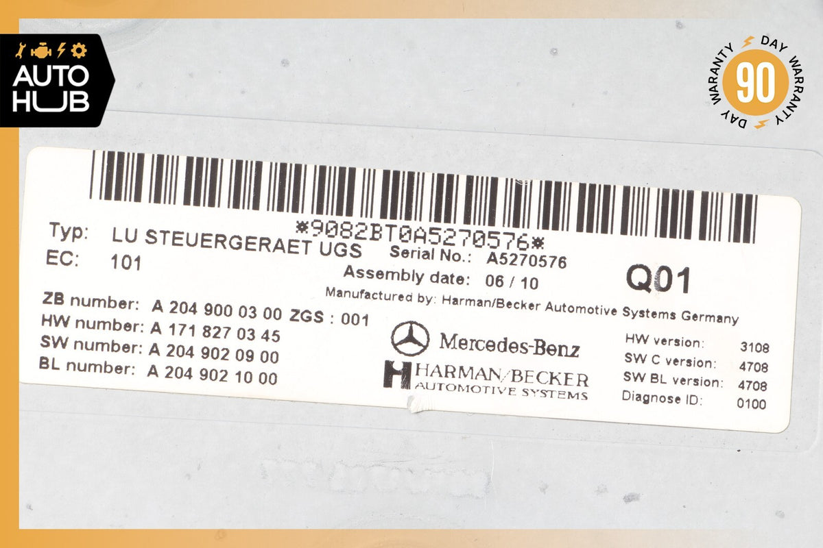 Mercedes W207 E350 SLK350 C300 Communication Interface Module 2049000300 OEM 56k - photo 7