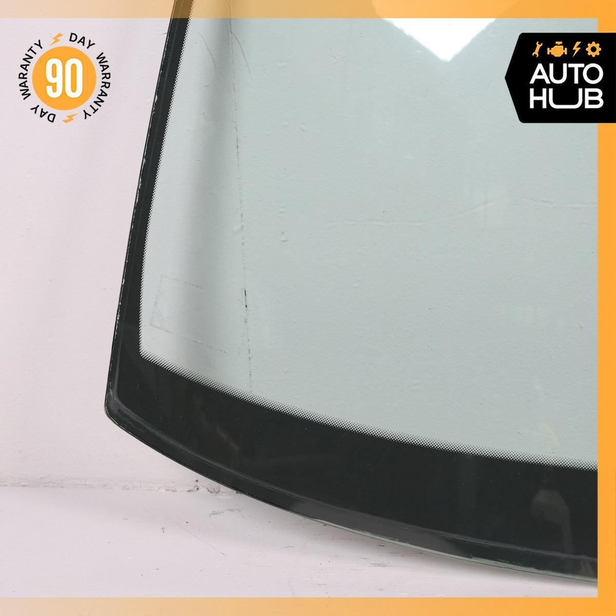 88-95 Mercedes W124 300CE E320 Front Windshield Wind Shield Glass OEM - photo 7