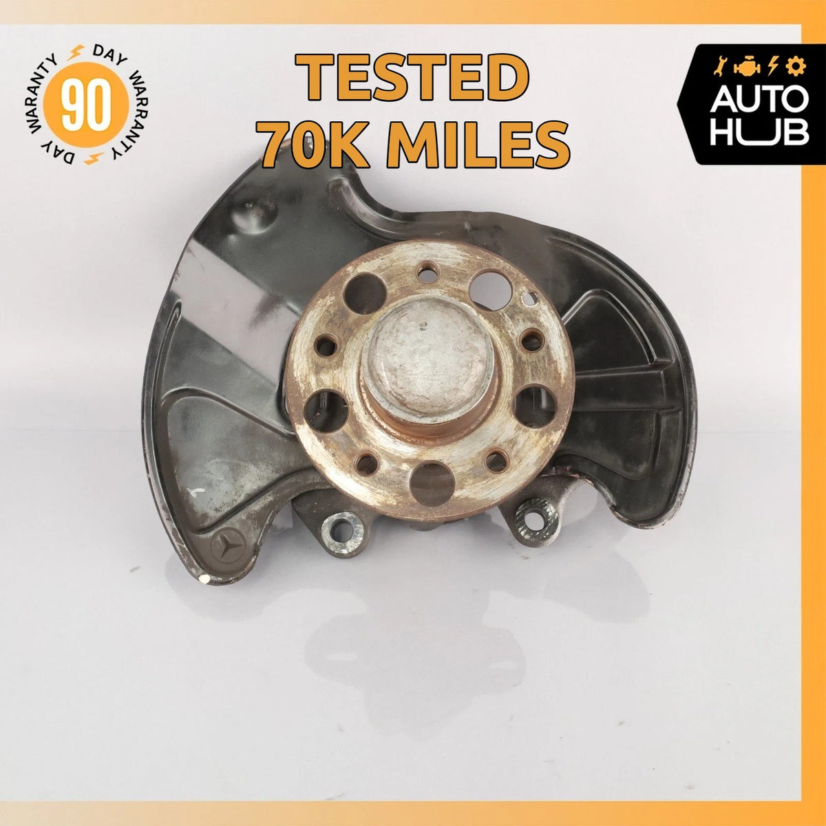 Mercedes W209 CLK500 SLK350 C320 Front Left Driver Side Spindle Knuckle Hub OEM - photo 1