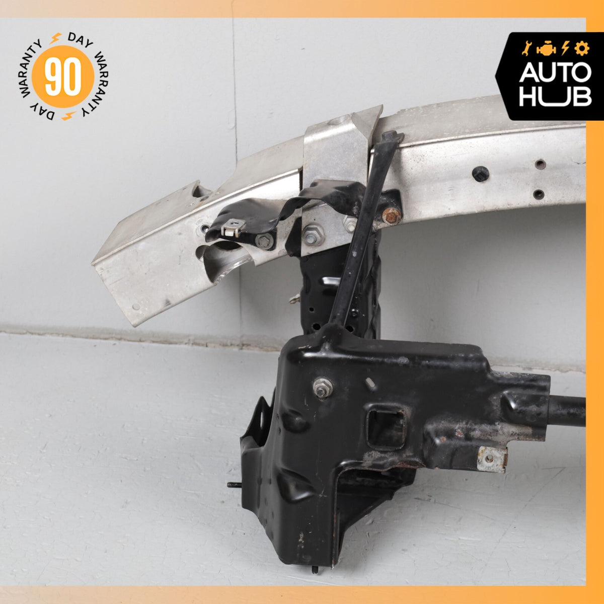 Mercedes R230 SL550 Front Bumper Reinforcement Bar Lower Radiator Support OEM - photo 9