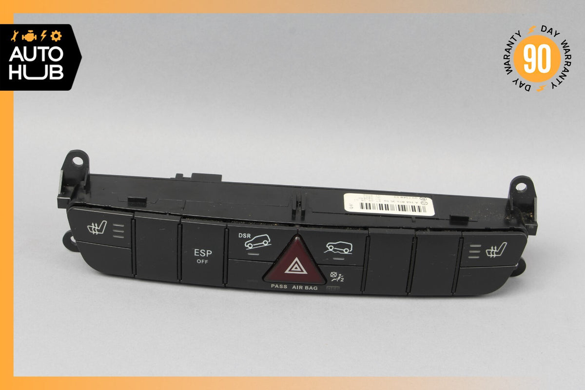 06-12 Mercedes W164 ML350 GL450 Dash Hazard Heated Seats ESP Control Panel OEM - photo 1