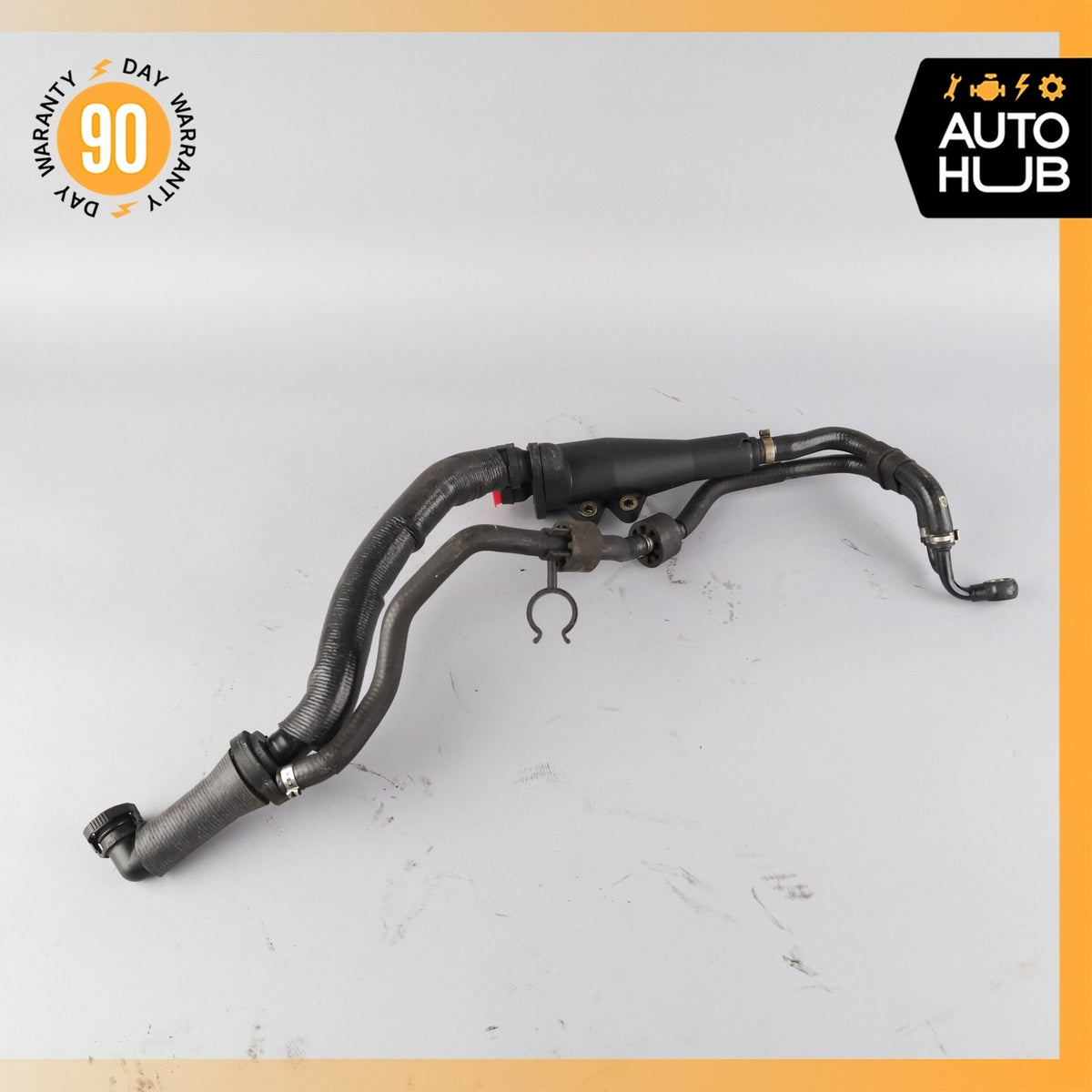 Bentley Continental GT GTC 6.0L Left Engine Oil Separator w/ Pipe 07C103495 OEM - photo 5