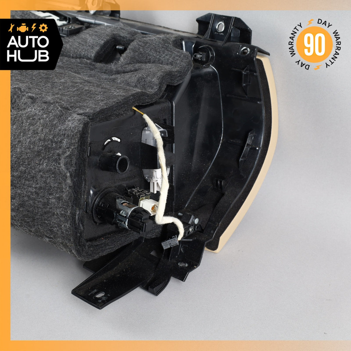 10-13 Mercedes W221 S400 S550 Dash Board Glove Box Compartment Beige OEM - photo 10