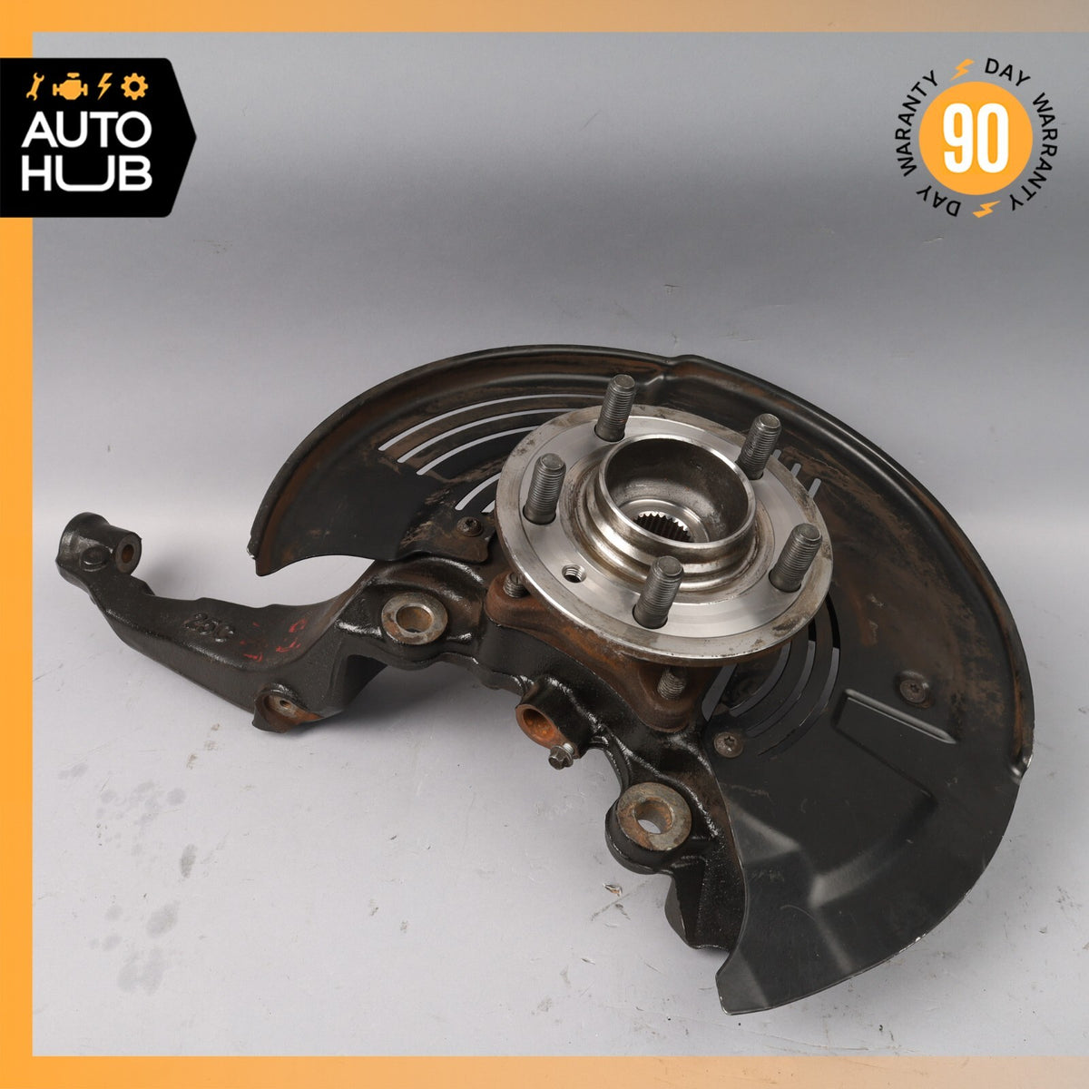 14-16 Land Rover LR4 HSE Front Right Side Spindle Knuckle Hub OEM 86k - photo 3