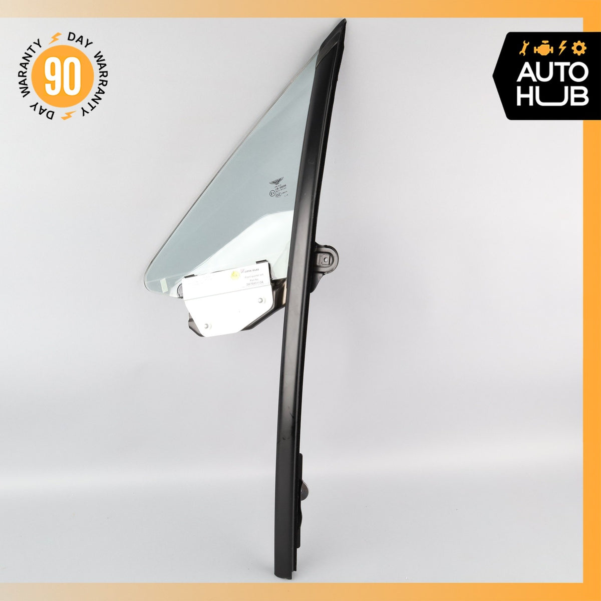 07-18 Bentley Continental GTC Front Left Side Door Vent Window Glass OEM - photo 2