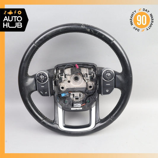 14-22 LR Range Rover Sport L494 Leather Heated Steering Wheel w/ Switches OEM - photo 1