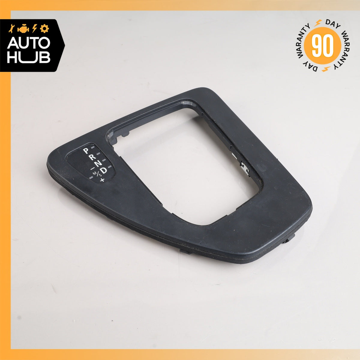 06-13 BMW E90 328i 335i Automatic Transmission Gear Shifter Trim Bezel OEM 67k - photo 2