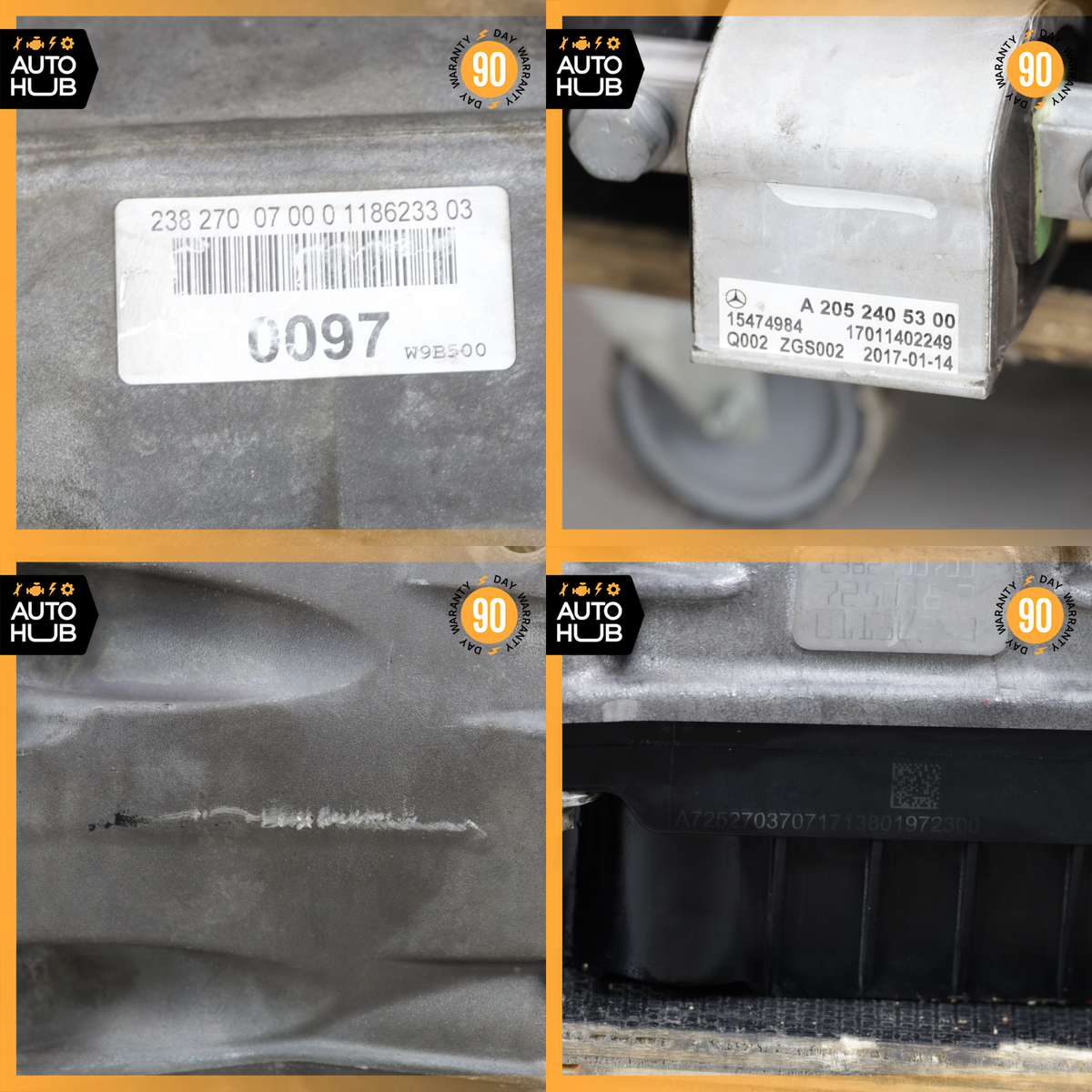18-20 Mercedes W238 E400 E450 RWD 725.018 9G Automatic Transmission OEM - photo 22