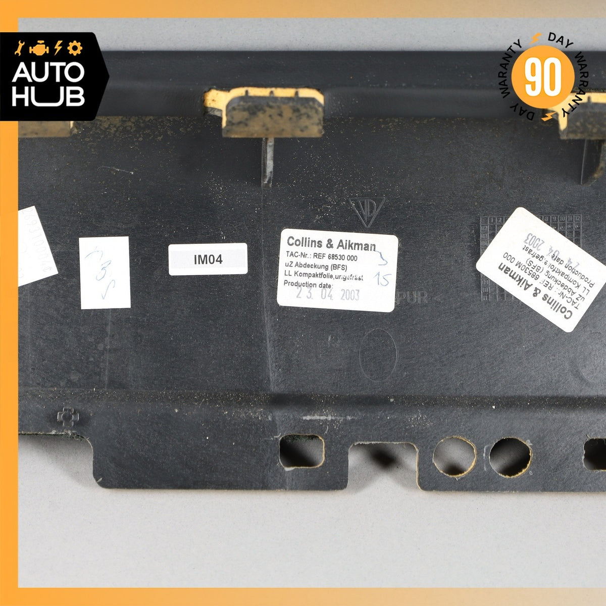 Porsche Cayenne 955 Right Dashboard Cover Panel Trim Black 95555256300 OEM - photo 10