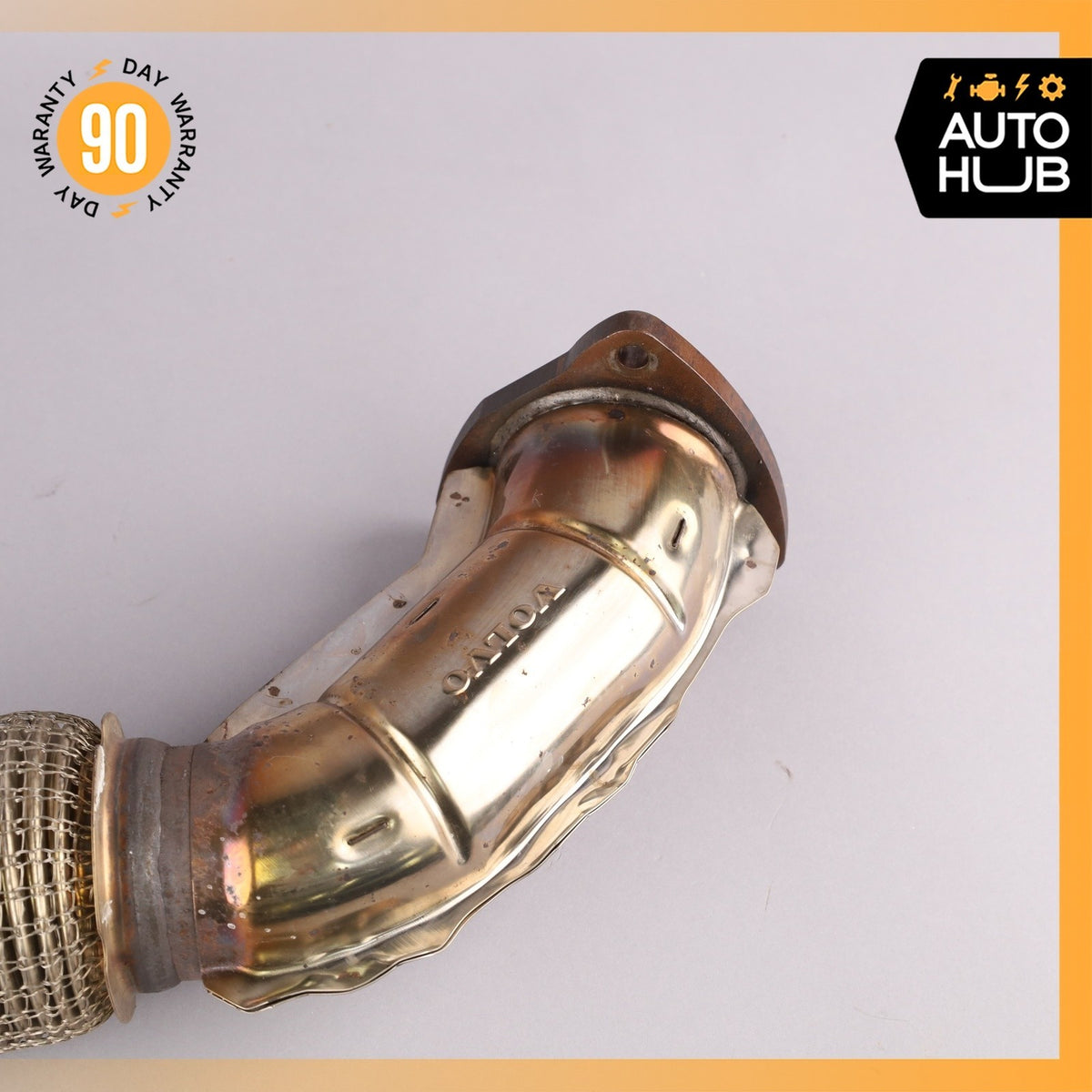 22-24 Volvo S60 2.0L L4 Front Engine Exhaust Downpipe 31493354 OEM - photo 10