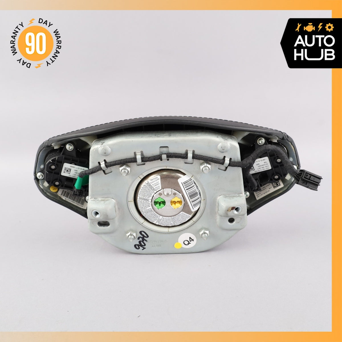 10-14 Mercedes W221 S400 CL550 S550 Steering Wheel Airbag Air Bag Black OEM - photo 6