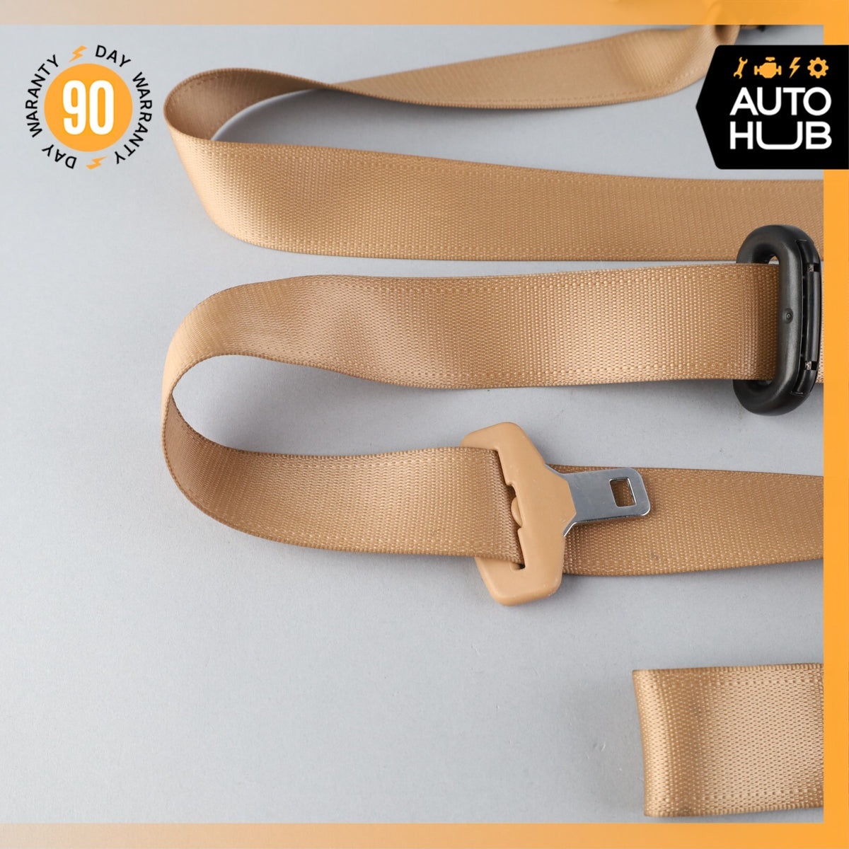 10-19 Maserati GranTurismo M145 Front Right Side Seat Belt OEM 17k - photo 3