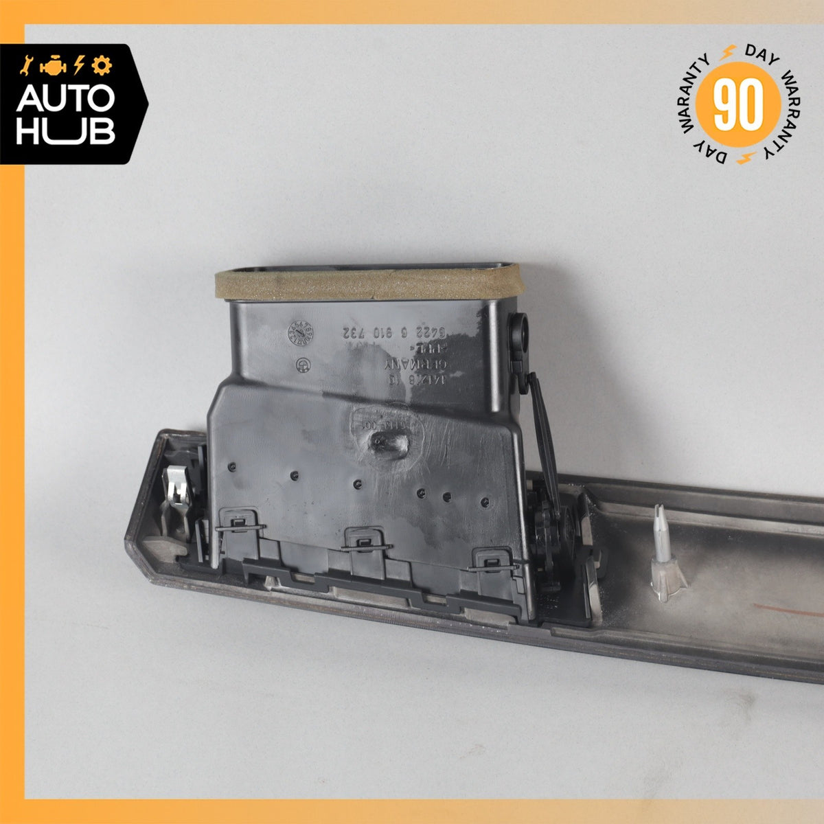 08-10 BMW E60 550i Dashboard Center Cover Panel Trim Molding w/ AC Vent OEM - photo 14