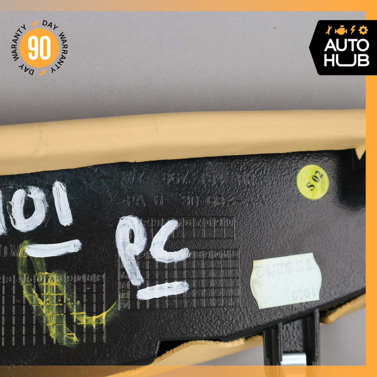 12-18 Bentley Continental GTC Rear Right Interior Door Panel Armrest OEM 71k - photo 16