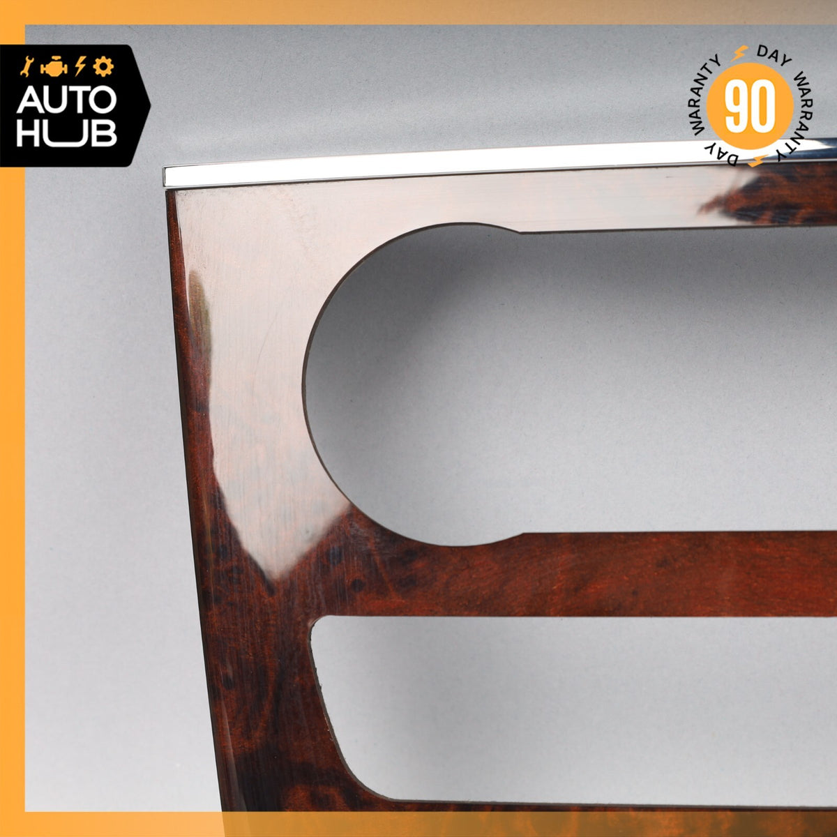 06-12 Mercedes W164 ML350 GL550 ML550 Center Console Control Trim Bezel Wood OEM - photo 4