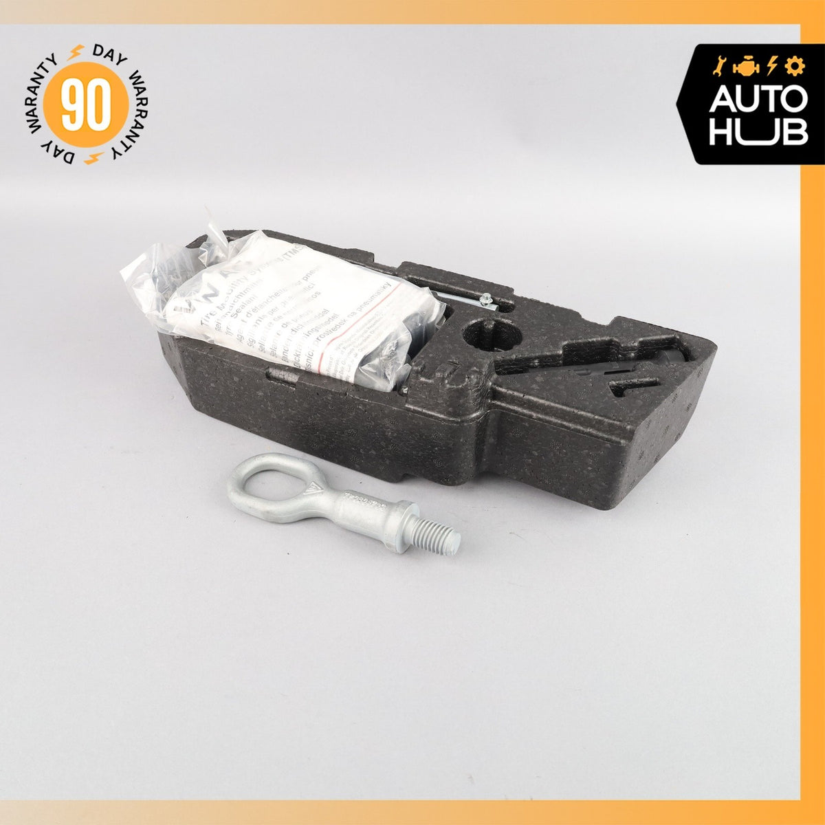11-18 Porsche Cayenne 958 Hybrid S Spare Wheel Jack Tools Holder Box OEM - photo 1