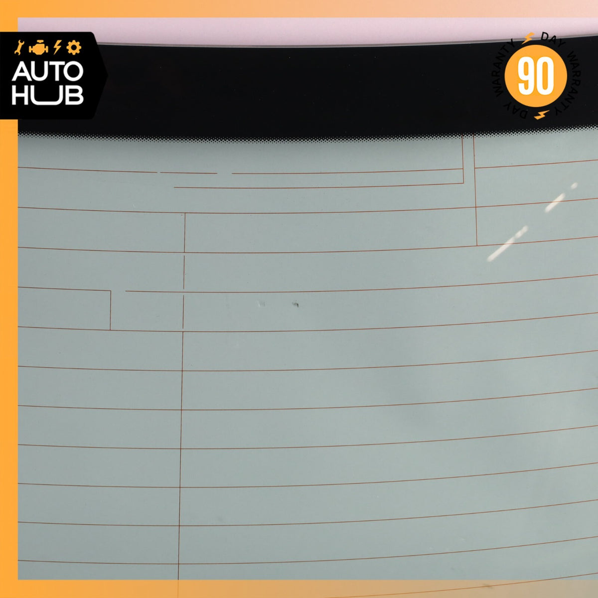 10-16 Mercedes W212 E400 E350 E250 Sedan Rear Windshield Window Glass OEM - photo 4