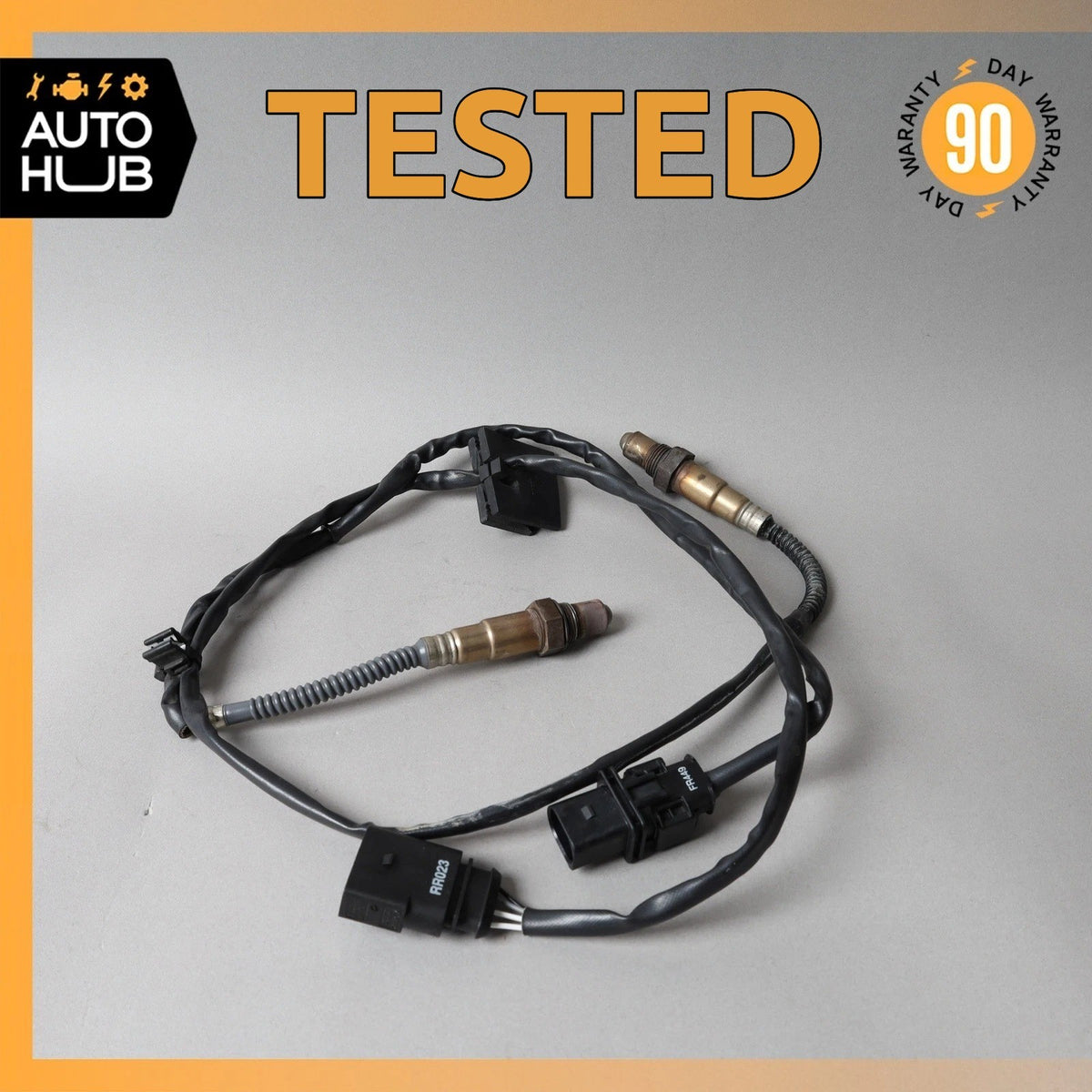03-18 Bentley Continental GTC GT 6.0L W12 Rear Oxygen O2 Sensor Lambda Set OEM - photo 1