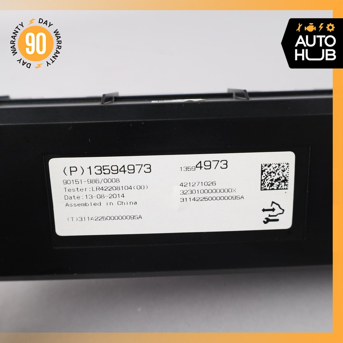 Chevrolet Corvette C7 AC A/C Climate Temperature Control Sensor 13594973 OEM - photo 9