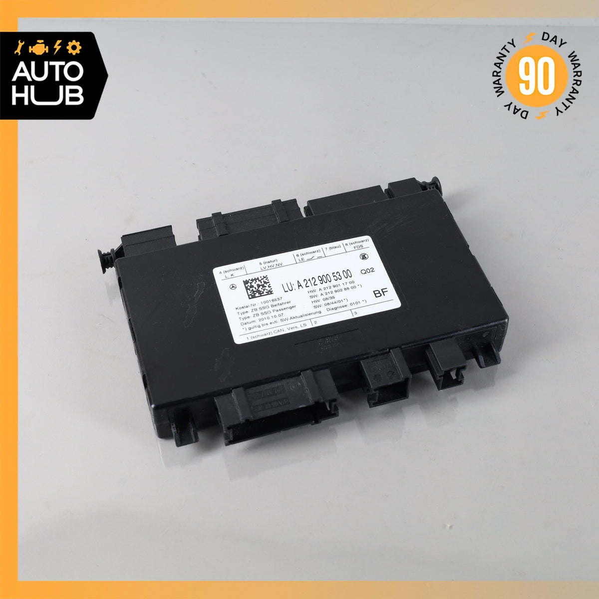 Mercedes W212 E350 CLS550 SLK250 C350 Seat Control Module Front Right Side OEM - photo 2