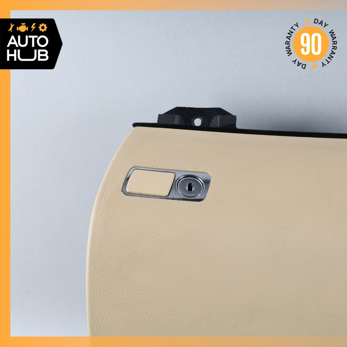 10-13 Mercedes W221 S400 S550 Dash Board Glove Box Compartment Beige OEM - photo 4