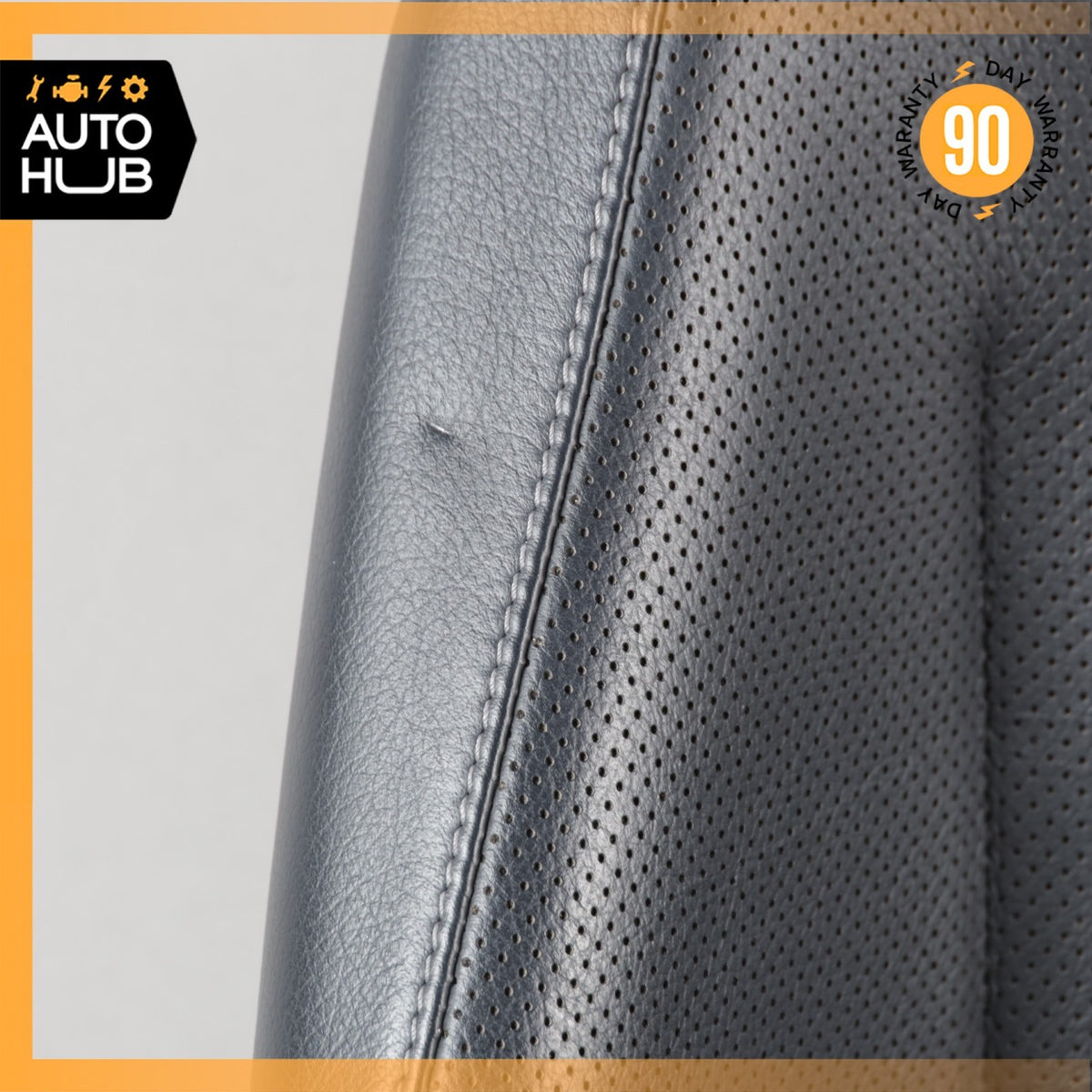 18-23 Mercedes W238 E400 E450 Front Right Side Seat Cushion Top Upper Black OEM - photo 9