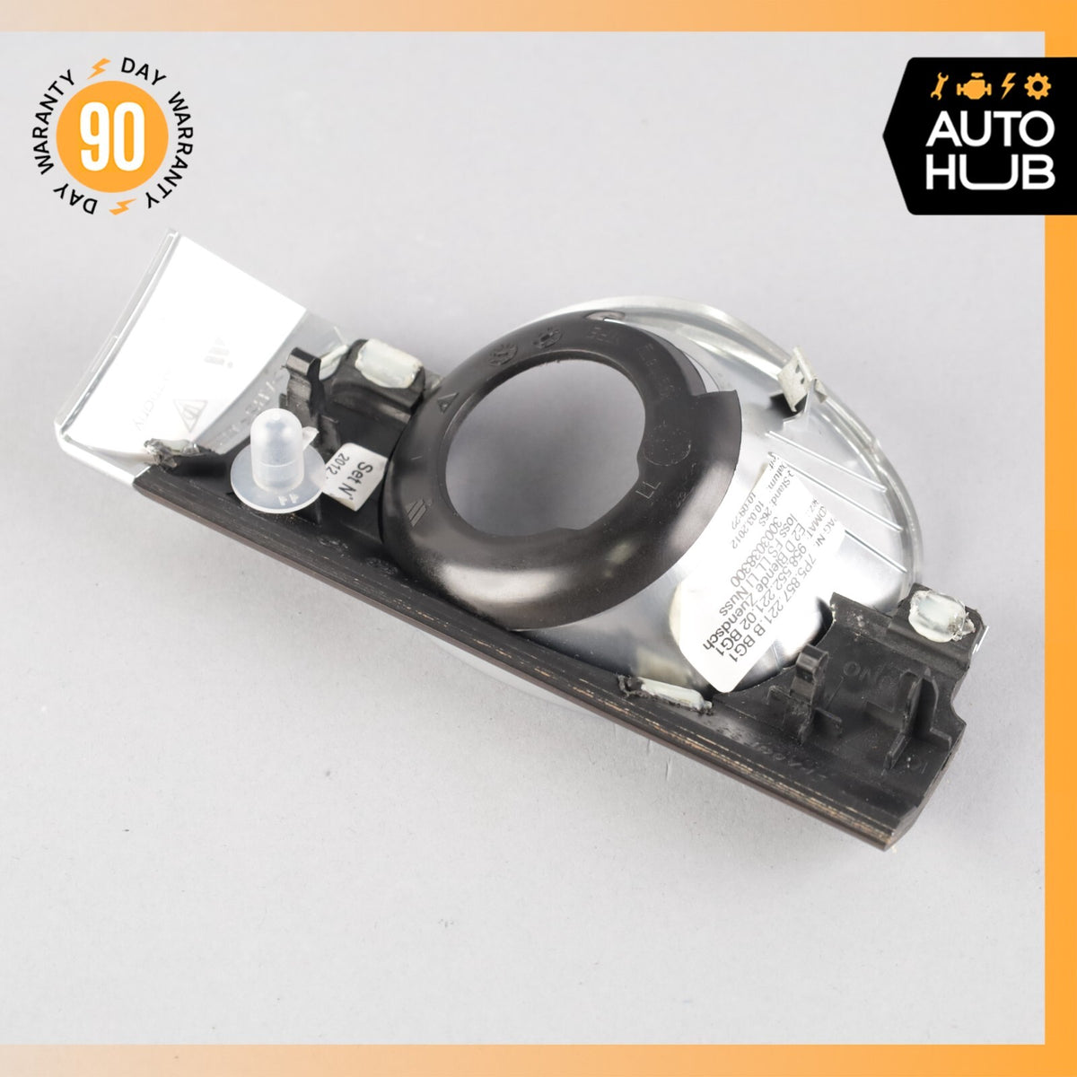 11-18 Porsche Cayenne 958 Hybrid S Dashboard Ignition Switch Cover Trim OEM - photo 4