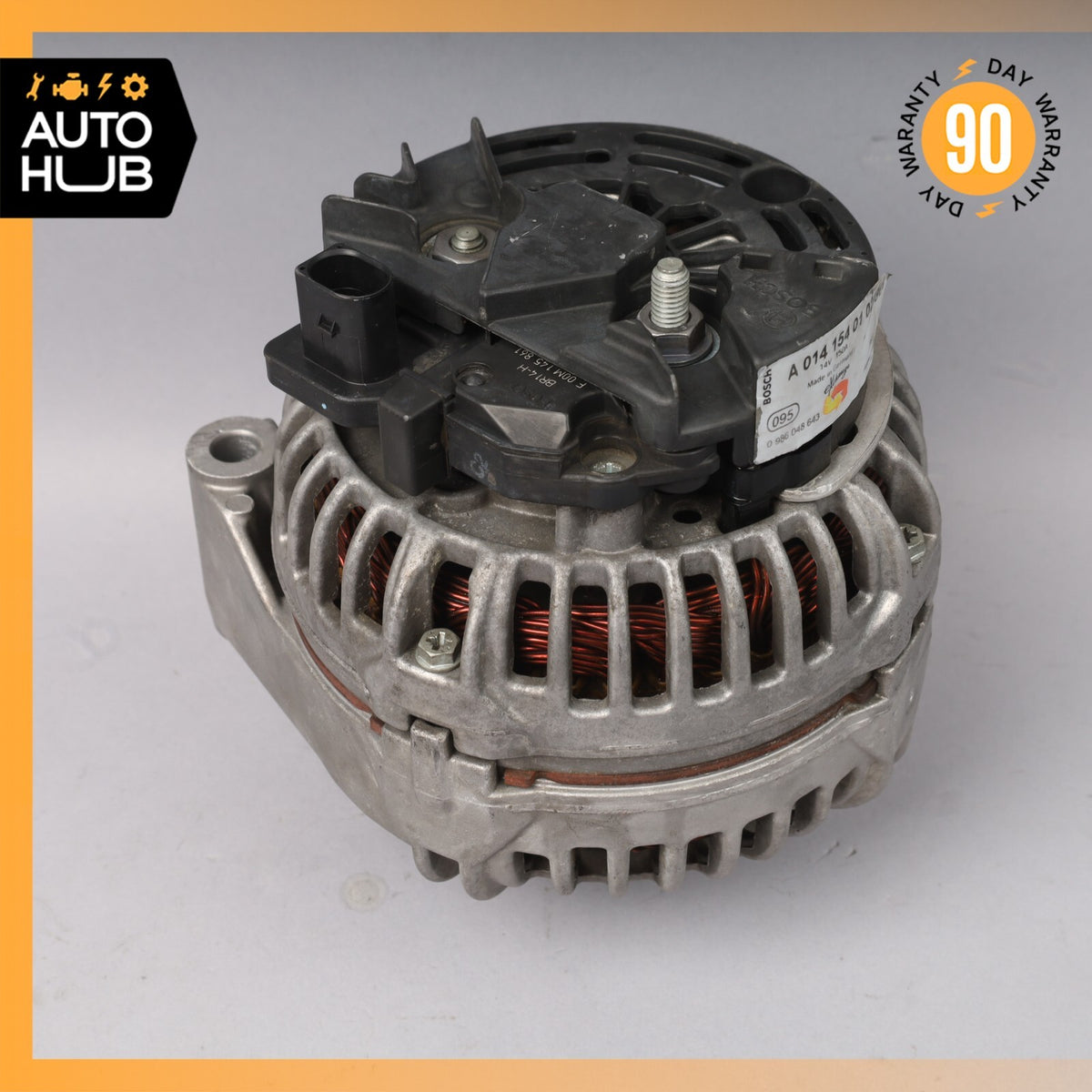 03-06 Mercedes R230 SL500 CLK500 CLK55 AMG Generator Alternator 0141540102 OEM - photo 5